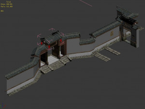 changxinfang-wall 01 3D Model