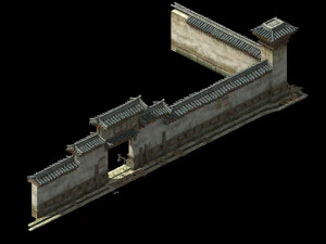 changxinfang-wall 03 3D Model