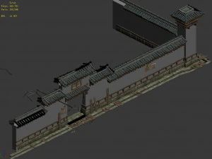 changxinfang-wall 03 3D Model
