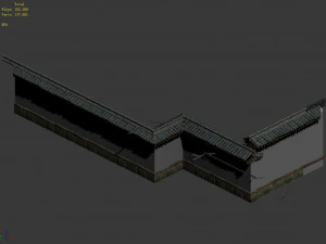 changxinfang-wall 04 3D Model