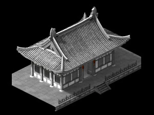 changxinfang-wall 05 3D Model