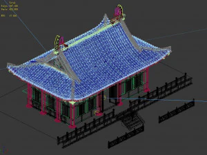 changxinfang-wall 05 3D Model