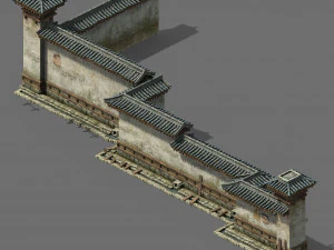 changxinfang-wall 06 3D Model