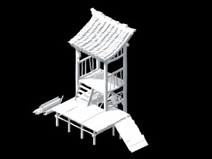 changxinfang-small courtyard Modelo 3D