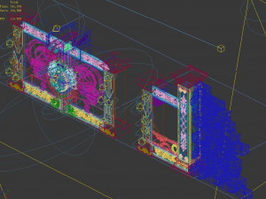 zhentian palace-gate 01 3D 模型
