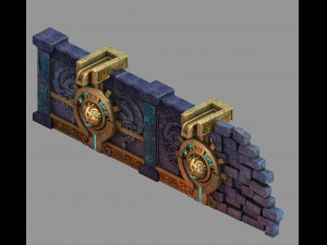 zhentian palace-gate 02 3D 모델
