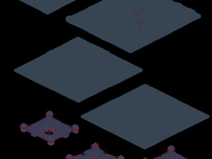 zhentian palace-surface 1 3D Модель