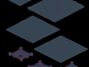 zhentian palace-surface 1 3D Model