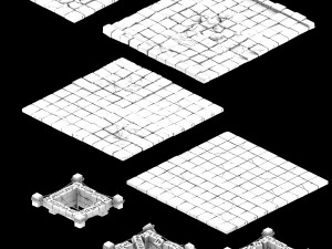 zhentian palace-surface 1 3D Model