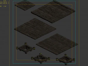 zhentian palace-surface 1 3D Model