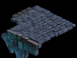 zhentian palace-terrain 03 3D Модель
