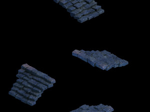 zhentian palace-stairs 05 3D 模型