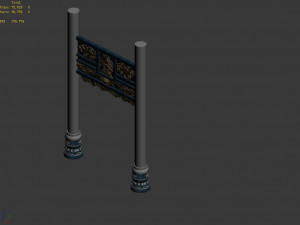 zhentian palace-house 3D Модель
