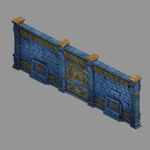 zhentian palace-wall-statue Modèle 3D .c4d .max .obj .3ds .fbx .stl .blend 