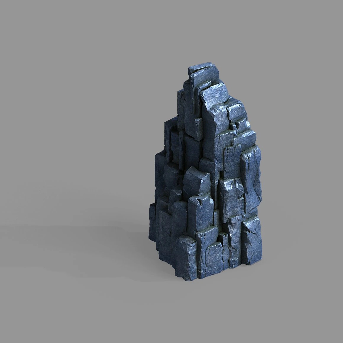 zhentian palace-stone pile 3D Model .c4d .max .obj .3ds .fbx .stl .blend 