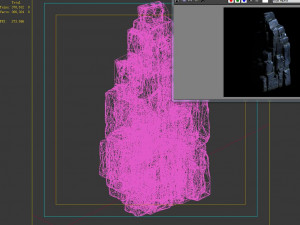 zhentian palace-stone pile Model 3D