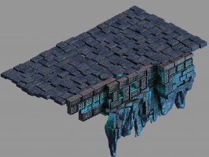 진천궁석말뚝플랫폼 03 3D 모델