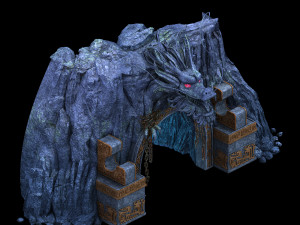 zhentian palace-shimen 3D Модель