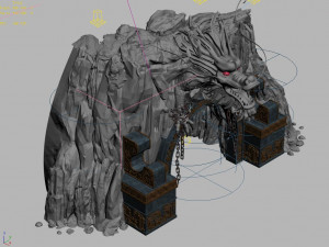 zhentian palace-shimen 3D Модель