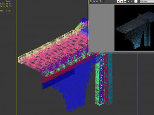 zhentian palace-stone bridge 3D Model