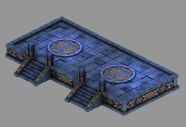 zhentian palace-shitaizi 3D Модель .c4d .max .obj .3ds .fbx .stl .blend 