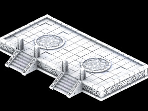 zhentian palace-shitaizi 3D Модель