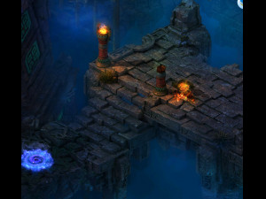 zhentian palace-stone ladder Model 3D