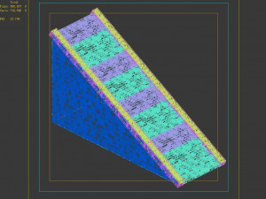 zhentian palace-ladder 3D Modell