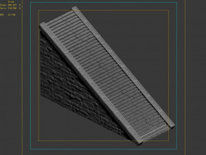 zhentian palace-ladder 3D Modell