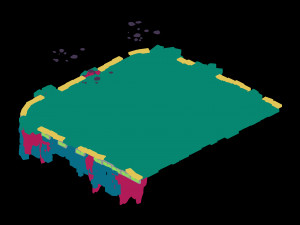 real palace-lower terrain 3D-Modell