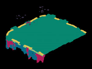 real palace-lower terrain 3D Model