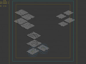 real palace-lower terrain 02 3D Model