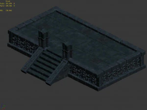 pal&aacute;cio zhentian-xiaoshitaizi Modelo 3D