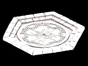 zhentian palace-disc 3D मॉडल