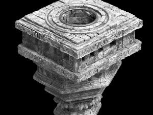 zhentian palace-disc platform 3Dモデル