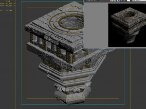 zhentian palace-disc platform 3Dモデル