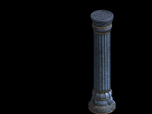 zhentian palace-pillar 1 3Dモデル