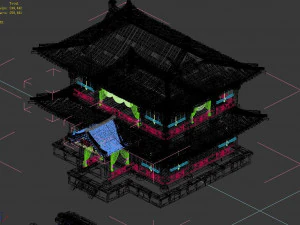 government-jiangzhou-yamen 02 3D Model