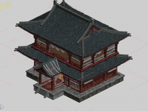 government-jiangzhou-yamen 02 Modèle 3D