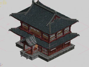 government-jiangzhou-yamen 02 3D Model