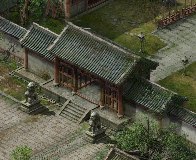 government-jiangzhou-yamen 03 Modello 3D .c4d .max .obj .3ds .fbx .stl .blend 