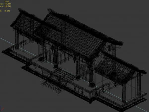 government-jiangzhou-yamen 03 3D Model
