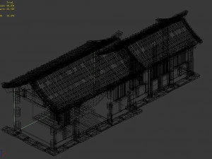 government-jiangzhou-yamen 04 3D Model