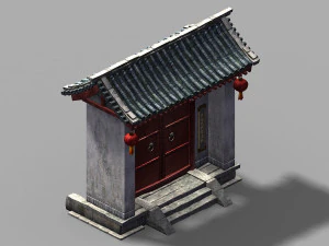 government-jiangzhou-yamen 05 3D Model