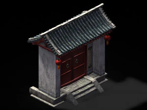 government-jiangzhou-yamen 05 3D Model