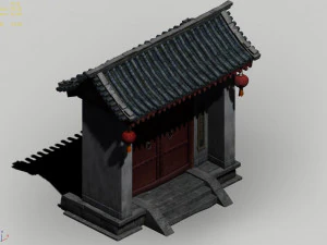 government-jiangzhou-yamen 05 3D Model