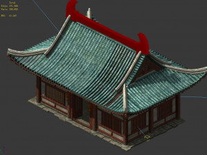 mirror caster-main house 3D Модель
