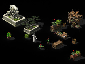 zhuoyufang-gardener tools 3D-Modell