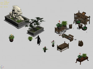 zhuoyufang-gardener tools 3D-Modell