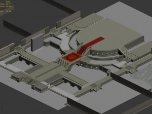 religion-taoism-main building 12 Model 3D
